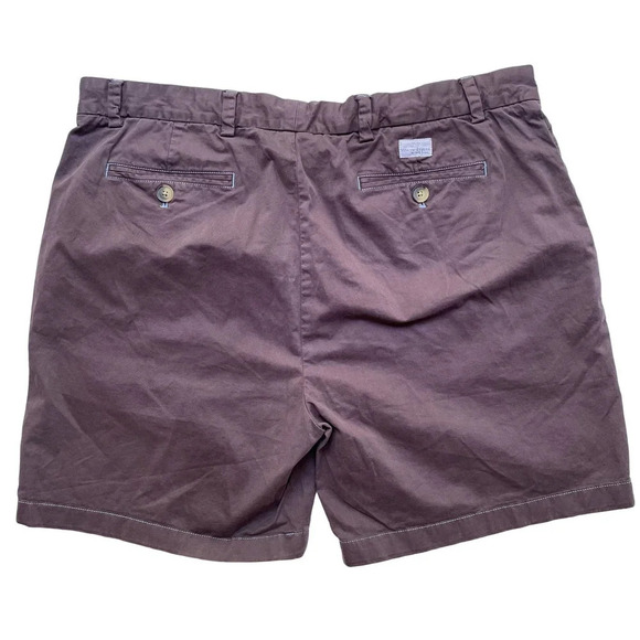 Vineyard Vines Breaker Shorts 7 Inch Inseam Brown Chino Size 40 NEW - Picture 3 of 6